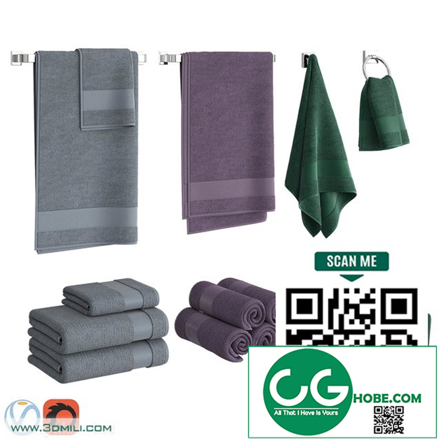 Color Towels Set